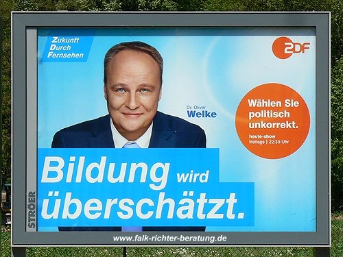 ZDF Heute show virale Werbung